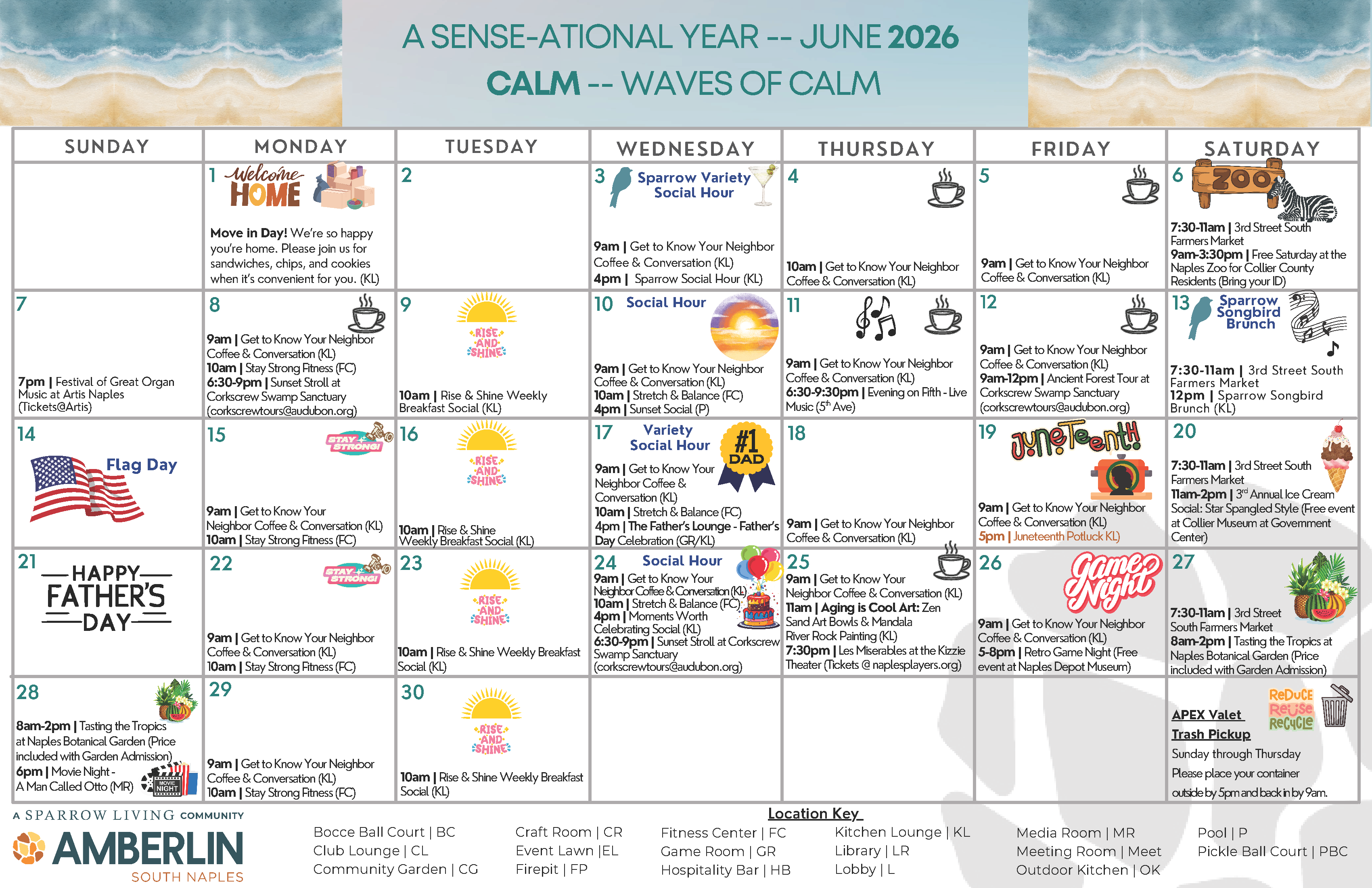 Resident Calendar